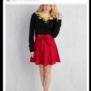 Tropical Wear — Red skirt — Size 1XL